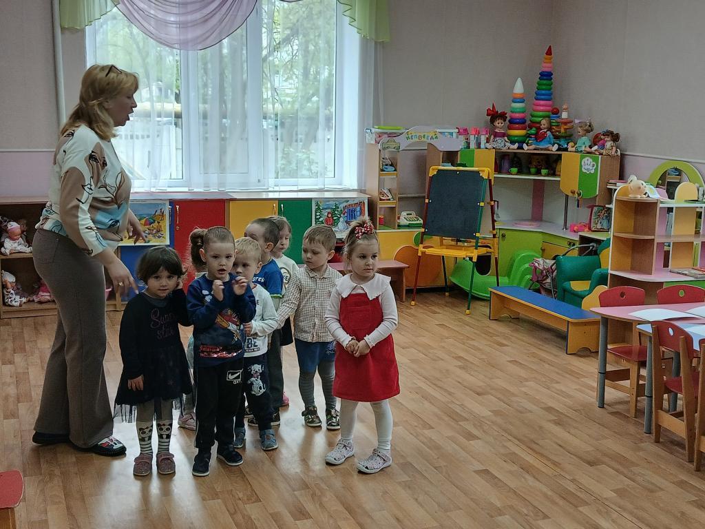 Итоговое занятие в группе раннего возраста